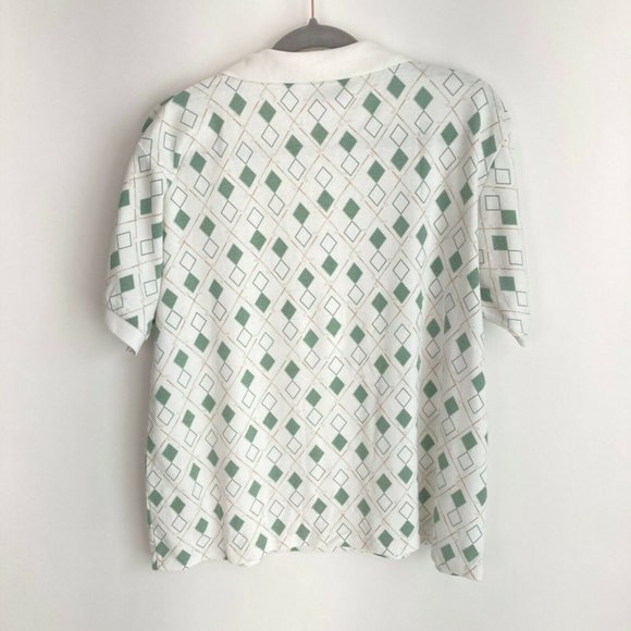 K.T. Golf Womens Geomertrical T Shirt Size XL - Picture 7 of 8